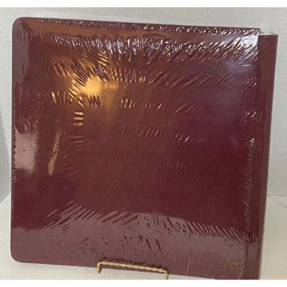 Creative Memories 12x12 Red Christmas Album Holly Old Style w/ White Pages - Picture 3 of 5